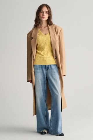 Maglia slim - Giallo