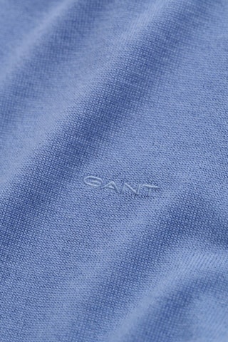 Maglia regular in lana merino - Azzurro