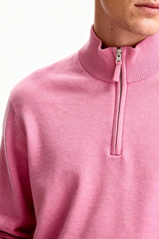 Maglia in lana d’agnello - Rosa cipria