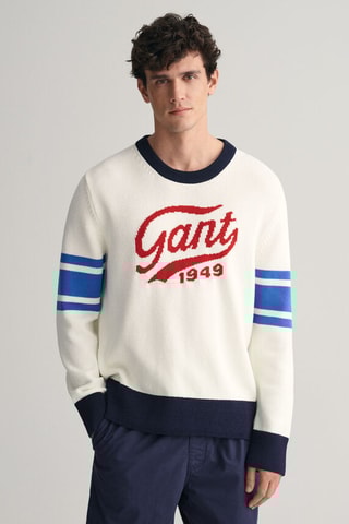 Maglia in cotone bio - Crema