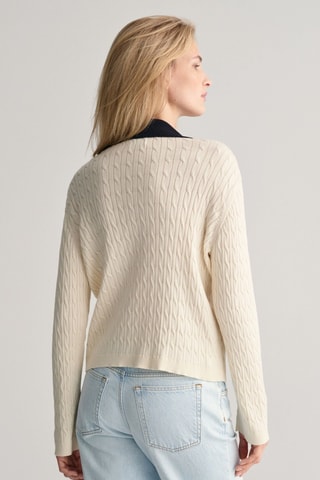 Maglia relaxed - Crema