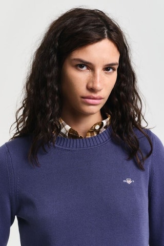 Maglia in cotone bio - Viola