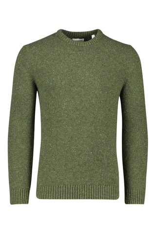 Maglia in lana - Kaki melange