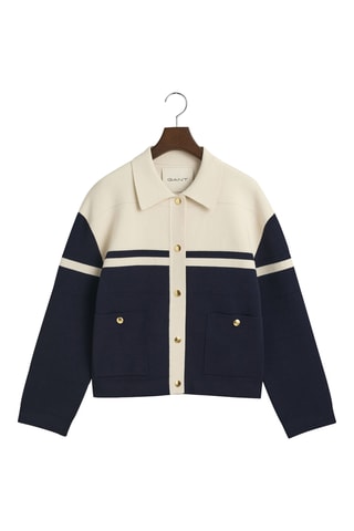 Cardigan relaxed - Navy