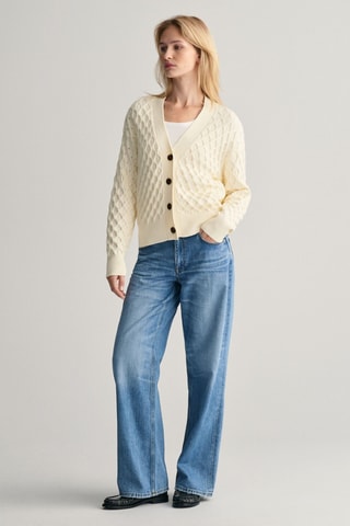 Cardigan relaxed - Crema