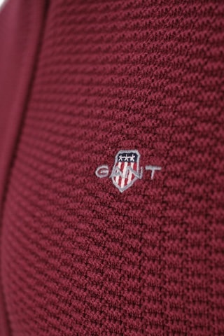 Cardigan in cotone bio - Bordeaux