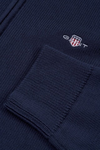 Cardigan in lana merino - Navy