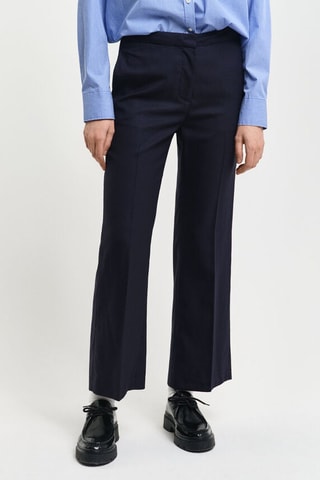 Pantaloni in lana - Navy