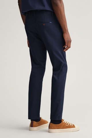 Pantaloni chino slim - Navy