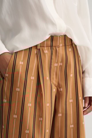 Pantaloni in lana - Marrone chiaro