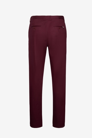 Pantaloni chino regular - Bordeaux