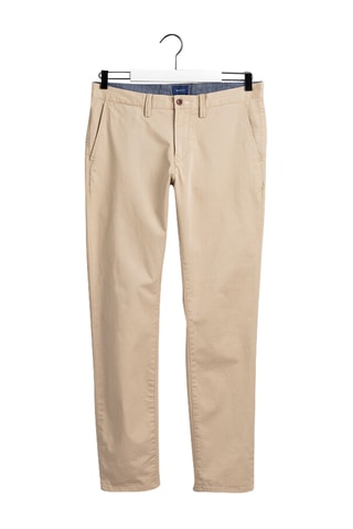 Pantaloni chino slim - Beige