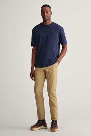 Pantaloni chino slim - Beige