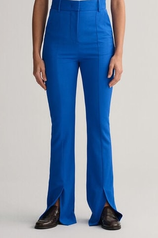 Pantaloni a vita alta - Blu elettrico