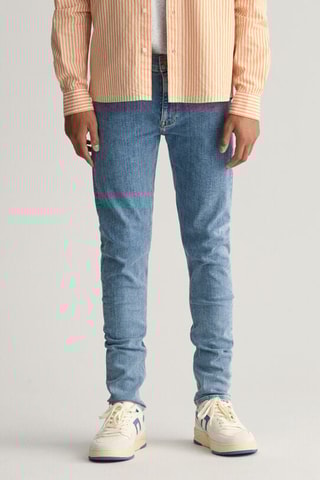 Jeans slim - Azzurro