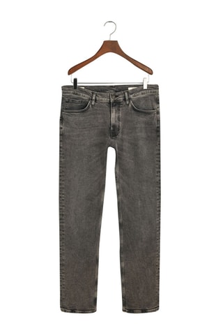 Jeans slim - Nero melange