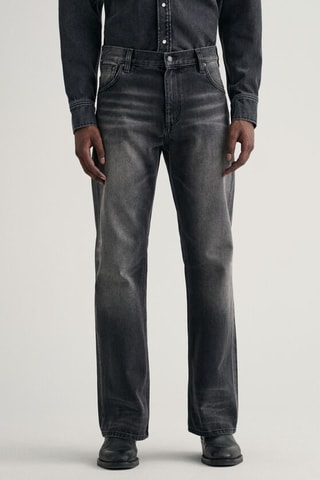 Jeans bootcut - Grigio