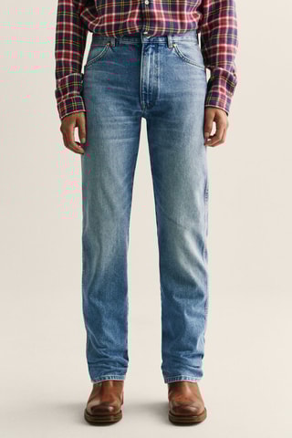 Jeans regular - Azzurro