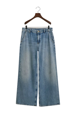 Jeans wide legs - Azzurro