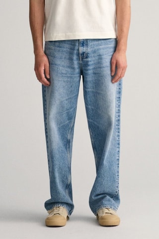 Jeans wide legs - Azzurro