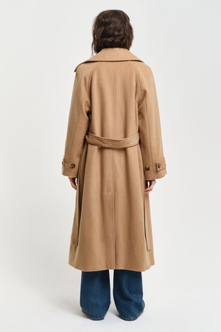 Cappotto in lana e cashmere - Beige