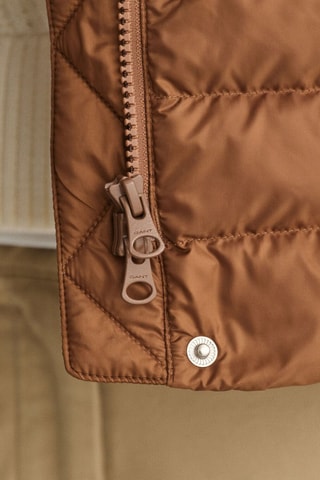 Piumino regular - Marrone