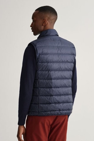 Piumino regular senza maniche - Navy