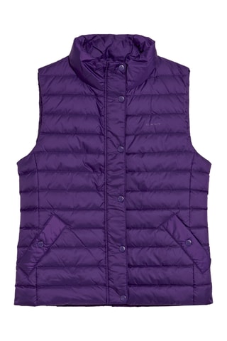 Piumino senza maniche - Viola