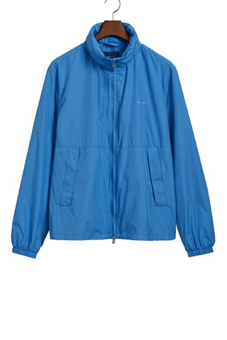 Giacca a vento regular con cappuccio - Blu chiaro