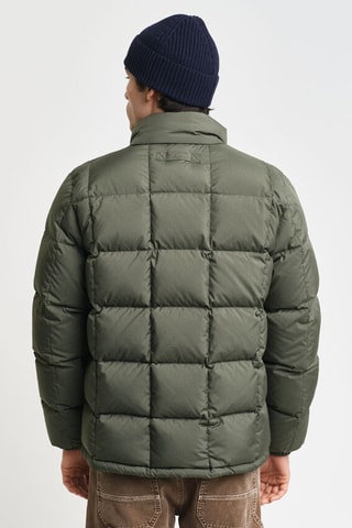 Piumino regular - Verde kaki