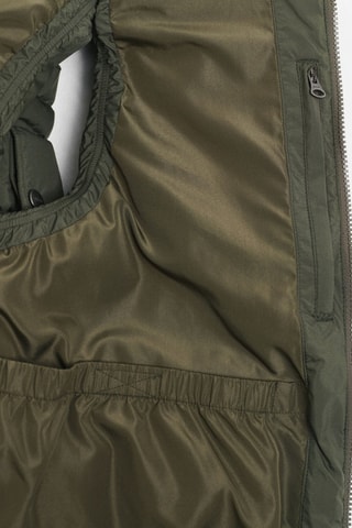 Piumino regular senza maniche - Verde kaki