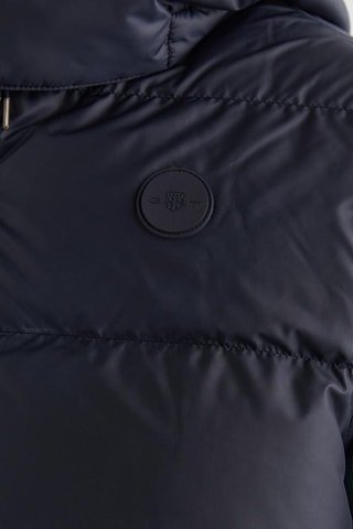 Piumino regular con cappuccio senza maniche - Navy