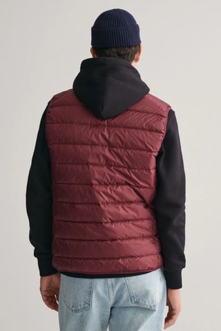 Piumino regular senza maniche - Bordeaux