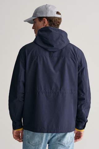 Parka regular con cappuccio - Navy