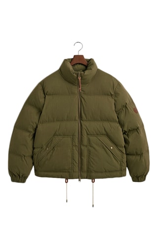 Piumino relaxed - Verde kaki