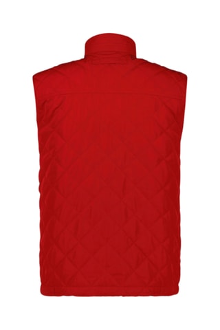 Giacca regular senza maniche - Rosso