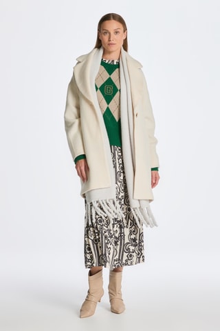 Cappotto in lana - Bianco