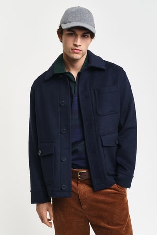 Giacca in lana - Navy