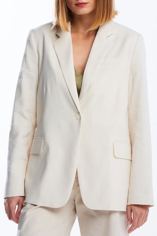 Giacca in lino - Bianco