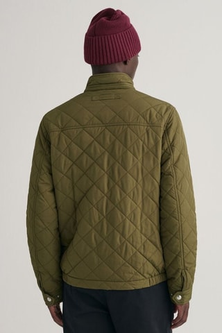 Piumino regular - Kaki