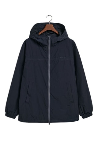 Giacca relaxed con cappuccio - Navy