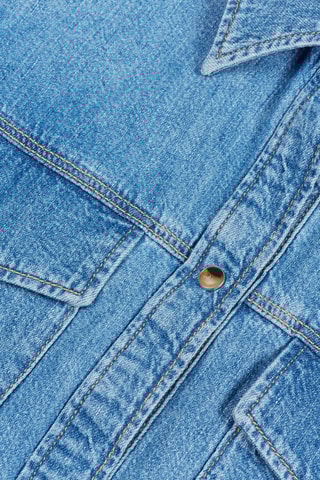 Abito a camicia regular - Indaco