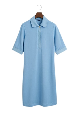 Abito a polo relaxed - Azzurro