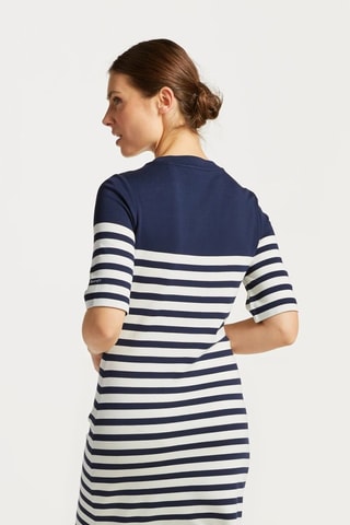 Abito taglio dritto relaxed - Navy