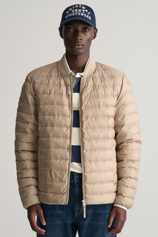 Piumino regular - Beige