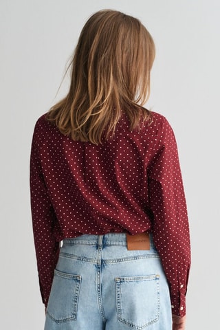 Camicia - Bordeaux e bianco