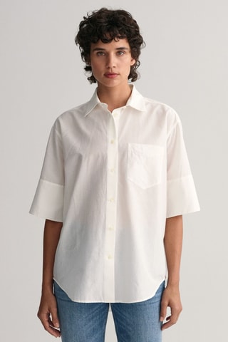 Camicia in seta - Bianco