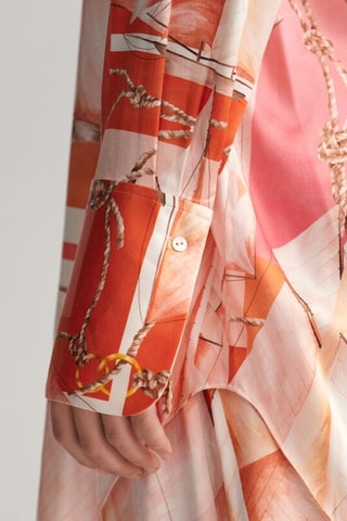 Camicia in seta - Corallo