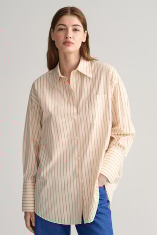 Camicia oversize - Beige