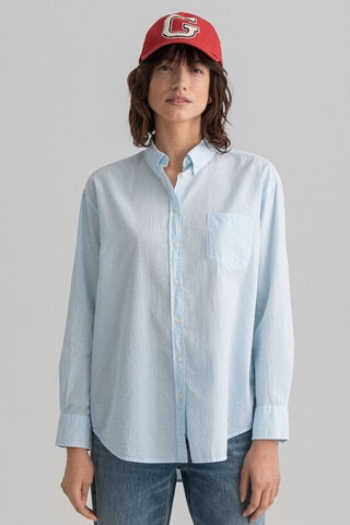 Camicia relaxed - Azzurro